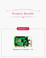 Official Original Raspberry Pi 4 Model B Dev Board Kit RAM 2G 4G 8G 4 Core CPU 1.5Ghz 3 Speeder Than Pi 3B+ thumbnail
