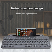 Bluetooth Keyboard 2.4G Wireless Keyboard with Touchpad Card Slot Keyboard For Laptop Tablet Android IOS Ipad Gaming Keyboard thumbnail