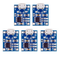 1-20PCS Type-c/Micro/Mini USB 5V 1A 18650 TP4056 Lithium Battery Charger Module Charging Board With Protection Function Li-ion thumbnail