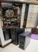 ZhenLoong full tower NAS computer case ITX MATX ATX EATX 15 bay hard drive hot-swap SATA server GPU Graphic workstation chassis thumbnail
