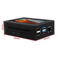 Raspberry Pi 3.5 Touch Screen 480*320 LCD TFT Display Optional ABS Metal Case Cooling Fan for Raspberry Pi 4 Model B or 3B+ 3B thumbnail