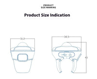 Trackball Ring Mouse Wireless Dual Mode Bluetooth E-Book Page Flipping Air Mouse Short Video for Pc Tablet IOS Smart Car PPT thumbnail