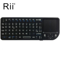 Rii X1 2.4GHz Mini Wireless Keyboard English/ES/FR Keyboards with TouchPad for Android TV Box/PC/Laptop thumbnail