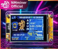 NMMiner NerdMiner V2 Hashrate Lucky Miner ESP32 2.8 inch Smart Display Crypto Solo Lottery 960KH/s Bitcoin ESP32-2432S028R DROOM thumbnail