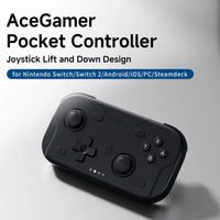 AceGamer Wireless Pocket Controller for Switch/Switch2/Android/iOS/PC/Steamdeck Bluetooth Gamepad with 6-axis Gyroscope Joystick thumbnail