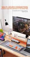 M96 Bluetooth Keyboard Wireless FREEWOLF Screen Gaming Keyboard,Electronic Screen, Multi-Device Connection,Ergonomics Gaming thumbnail