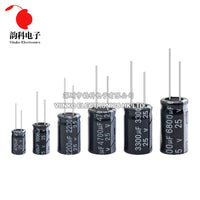 Aluminum Electrolytic Capacitor 10V 16V 25V 35V 50V 400V 450V 470UF 100UF 220UF 330UF 470UF 680UF 1000UF 47UF 10UF 22UF 0.47UF thumbnail