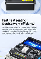 SAIVXIAN YY-6 Optical Fibre Fusion Splicer External Heating Furnace 300 Core Bare Fibre Single-core Heat Shrinkable Tube Heater thumbnail