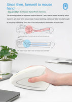 Original ihoyi Wireless Mouse Vertical Wired USB Mouse Ergonomic Luminous 2.4G Mute Photoelectric Bluetooth Game Mouse thumbnail