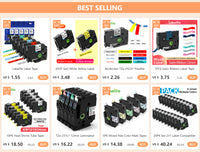 E1000PRO Tube Label Printer Sticker Label Printer & Label Tape 12mm Compatible for Brother Ptouch Label Machine TZe-231 HSe-231 thumbnail