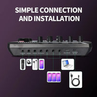 Live Podcast Equipment Set, with BM800 studio microphone, audio mixer supports a variety of sound effects, for PC,live broadcast thumbnail