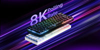 Akko MonsGeek FUN60 Mechanical Keyboard Magnetic Switch 60% Gaming Keyboards Rapid Trigger 0.01mm 8K ARGB HE/TMR Custom Keyboard thumbnail