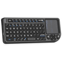 Rii X1 2.4GHz Mini Wireless Keyboard English/ES/FR Keyboards with TouchPad for Android TV Box/PC/Laptop thumbnail