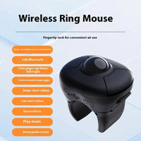 Trackball Ring Mouse Wireless Dual Mode Bluetooth E-Book Page Flipping Air Mouse Short Video for Pc Tablet IOS Smart Car PPT thumbnail