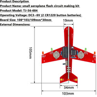 Electronic soldering kit diy production kit beginner practical training introductory soldering practice circuit board teaching thumbnail