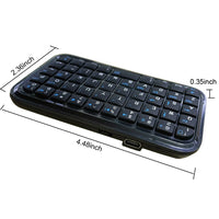 Mini Rechargeable Type-C Bluetooth 3.0 Keyboard Slim Wireless Pocket Keypad Portable 49 Keys Keyboard for Tablets Smartphones thumbnail
