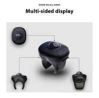 Trackball Ring Mouse Wireless Dual Mode Bluetooth E-Book Page Flipping Air Mouse Short Video for Pc Tablet IOS Smart Car PPT thumbnail