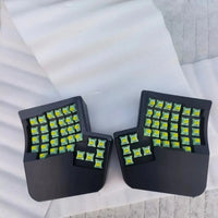 Kinesis Split Keyboard Kit Custom Qmk Setting 2.4g Wireless/wired Hot-swap Vial Key Change 8-layer Layout FDM 3D Printed Shell thumbnail
