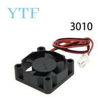 1pcs Cooling fan 3010 4010 5010 mm With 2Pin Dupont Wire Cooler Wire DC 5V 12V 24V Multiple options 3D Printer thumbnail