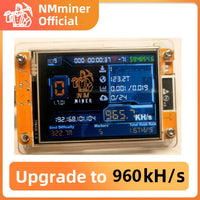 NMMiner NerdMiner V2 Hashrate Lucky Miner ESP32 2.8 inch Smart Display Crypto Solo Lottery 960KH/s Bitcoin ESP32-2432S028R DROOM thumbnail