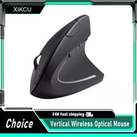 Vertical Mouse Ergonomic 2.4GHz Wireless Optical Mice 3 Adjustable DPI 800/1200/1600 6 Buttons for Laptop PC Computer Desktop thumbnail
