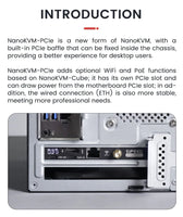 NanoKVM-PCIe Remote Control /Power /Desktop Maintenance Server UART HDMI USB RISC-V For PiKVM Sipeed thumbnail