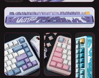 VALKYRIE Vk75 MIST Mechanical Keyboard Tri Mode E-Game Hot Swappable 2.4g/Wired/Bluetooth Rgb Gasket Customized Keyboard thumbnail