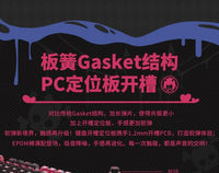 VALKYRIE Vk75 MIST Mechanical Keyboard Tri Mode E-Game Hot Swappable 2.4g/Wired/Bluetooth Rgb Gasket Customized Keyboard thumbnail