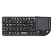 Rii X1 2.4GHz Mini Wireless Keyboard English/ES/FR Keyboards with TouchPad for Android TV Box/PC/Laptop thumbnail