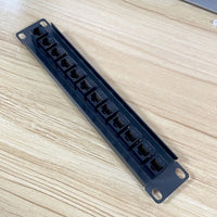 Patch Panel 12 Port CAT6 10G Support 1U Network Patch Panel UTP 19inch Wallmount or Rackmount Punch Down Block for CAT6 thumbnail