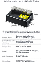 SAIVXIAN YY-6 Optical Fibre Fusion Splicer External Heating Furnace 300 Core Bare Fibre Single-core Heat Shrinkable Tube Heater thumbnail
