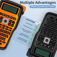 E1000PRO Tube Label Printer Sticker Label Printer & Label Tape 12mm Compatible for Brother Ptouch Label Machine TZe-231 HSe-231 thumbnail