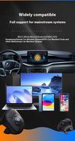 Trackball Ring Mouse Wireless Dual Mode Bluetooth E-Book Page Flipping Air Mouse Short Video for Pc Tablet IOS Smart Car PPT thumbnail