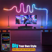 RGB Neon LED Strip 1/2/3/5M IP65 Waterproof DIY USB Neon Strip Tuya App Remote Control Flexible Ribbon for Home Decor Lighting thumbnail
