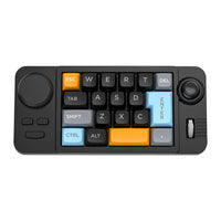 Hot Swap Wired Mechanical Keyboard with Volume Scroll Jostic 19Keys Programmer Keypad for Computer Laptop thumbnail