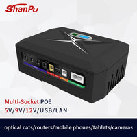 Mini Ups Power Bank Ups 100w 48000mah 5v 9v12v 24v Mini Ups with 12hr Backup Time Uninterruptible Power Supply Poe Dc Power thumbnail