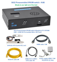 SupTronics Raspberry Pi based IPKVM switch KVM over IP PIKVM X632 thumbnail