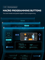 Programmable Wired Mechanical Keyboard with Volume Scroll Wheel,Game Joystick 19Key Hot-Swappable Number Keypad for Win8/10/Mac thumbnail