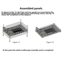 DC 5V DSO183 Digital Oscilloscope DIY Loose Parts Teaching Practical Training Electronic Production Kit 0-500KHz TypC Interface thumbnail