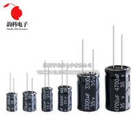 Aluminum Electrolytic Capacitor 10V 16V 25V 35V 50V 400V 450V 470UF 100UF 220UF 330UF 470UF 680UF 1000UF 47UF 10UF 22UF 0.47UF thumbnail
