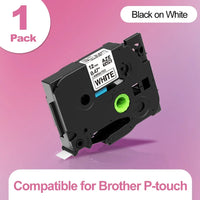 E1000 PRO Portable Printer Label Maker Tze-231 Label Printer Tape Keyboard Symbol Industrial Printer Work with Heat Shrink Tubes thumbnail