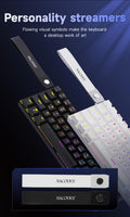 Ajazz NK61 Mechanical Wired Gaming Keyboard RGB Lighting Supports Hot-Swappable 61-Key Mechanical Wired Gaming Keyboard thumbnail