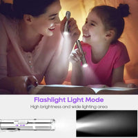 USB Rechargeable Cat Laser Pointer with 3 Modes 5 Patterns Lazer Projection Pen Red Dot LED Light Pointer Interactive Cat Toys thumbnail