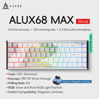 AJAZZ AK680 MAX Magnetic Switch Mechanical Keyboard 60% Rapid Trigger 0.01mm 8K/1K Return 68 keys Wired/Wireless Gaming Keybaord thumbnail
