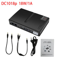 DC1018p UPS For Router Mini UPS Uninterrupted Power Supply DC1018p 10400mAh Lithium Ion Backup Battery thumbnail