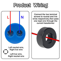 22MM AC 20-500V 0-100A LED Digital Voltmeter Ammeter Signal Lights 220V Voltage Current Meter Volt Amp Indicator Tester Detector thumbnail