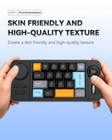 Hot Swap Wired Mechanical Keyboard with Volume Scroll Jostic 19Keys Programmer Keypad for Computer Laptop thumbnail