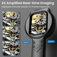 100X Portable Digital Magnifier 1080P HD Microscope 2.8-inch IPS Handheld Mignifying Glass for Electronics Repair Check Jewelry thumbnail