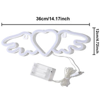 USB/Battery LED Neon Lights Sign for Wall Art Decor Heart Gaming Bar Bedroom Decoration Hanging Neon Sign Party Alien Night Lamp thumbnail