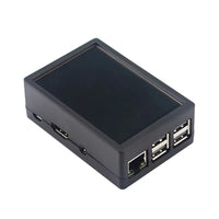 Raspberry Pi 3B Plus Case Plastic ABS Case Shell Box Optional Cooling Fan for Raspberry Pi 3B+/3B Use with 3.5 Inch Screen thumbnail